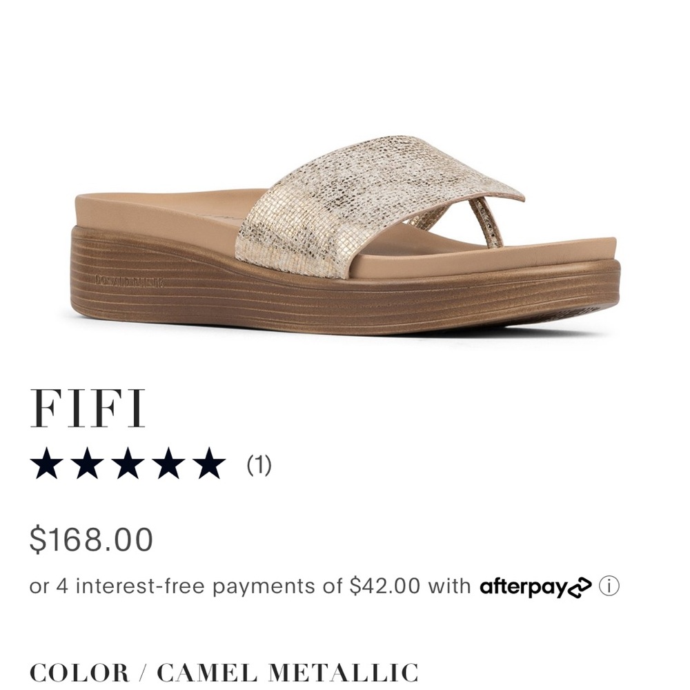 NEW Donald J. Pliner Women's Cream Slide Sandals - Picture 3 of 8